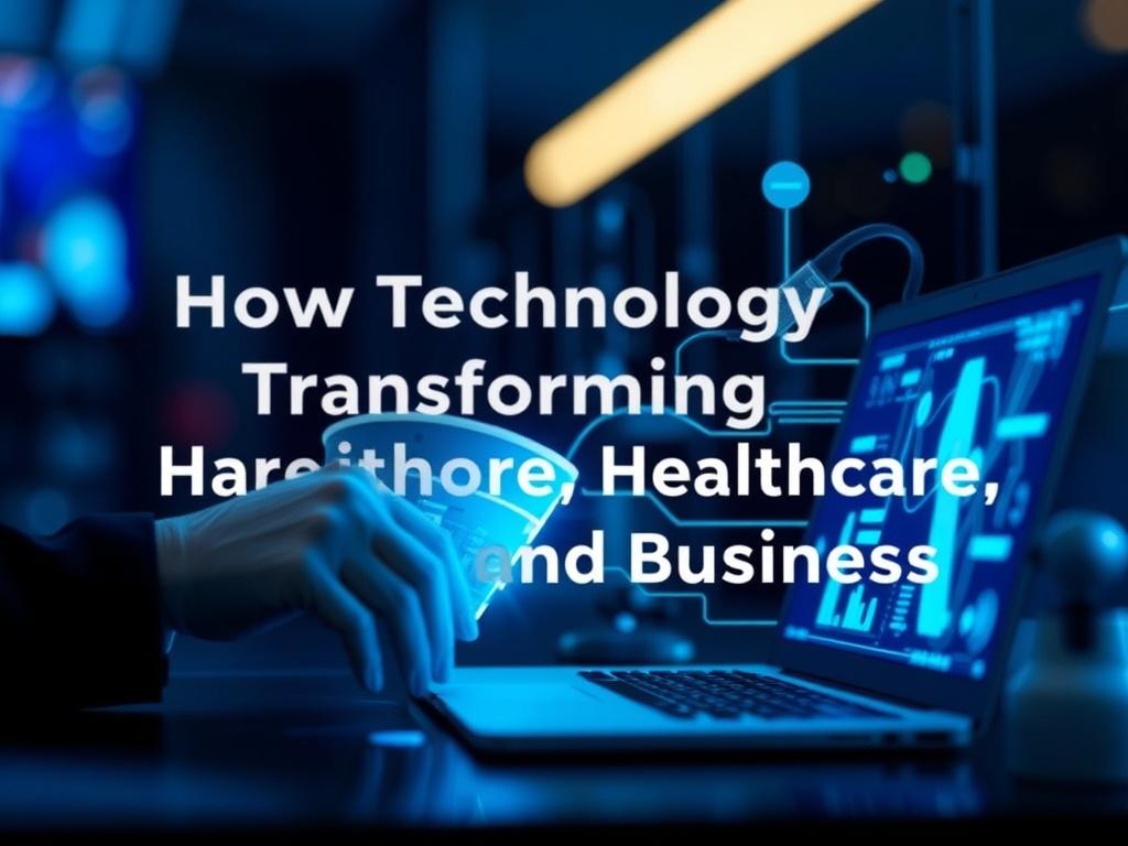How technology is transforming healthcare, education, and business